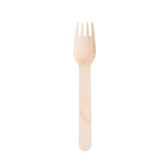 Wooden Fork (Eco-Friendly, Sustainable, Compostable)
