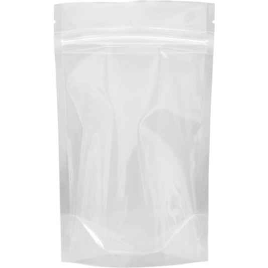 Buy Crystal Clear Stand Up Pouch With Zipper Online in India - The Art Connect