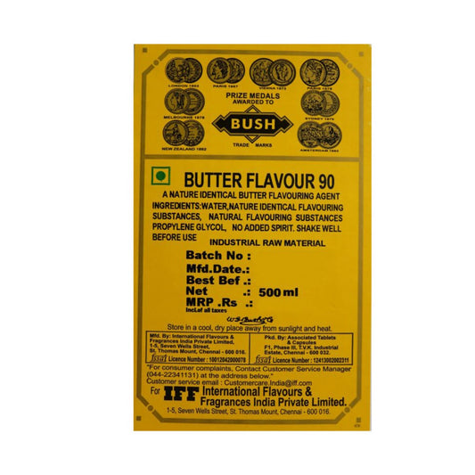 Buy IFF Bush (Flavour 90) Butter- 500ml Online in India - The Art connect
