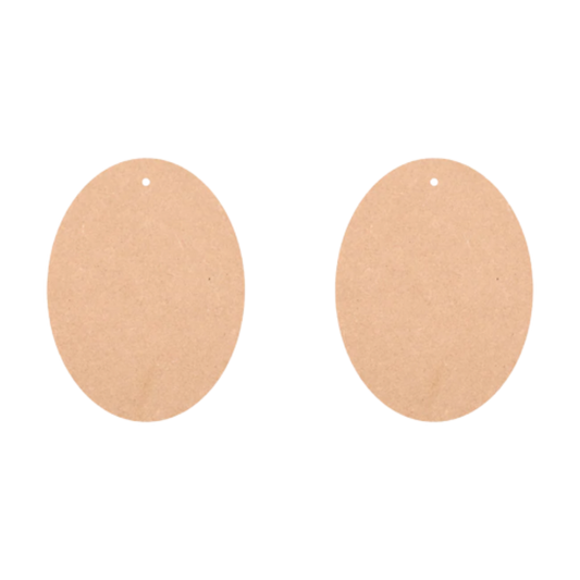 Buy Blank Oval Shape Earring Bases Online in India - The Art Connect