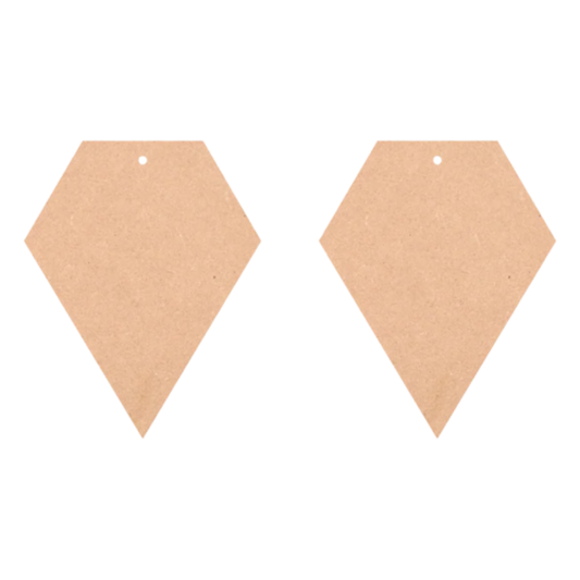 Buy Blank Geometric Shape Earring Bases Online in India - The Art Connect
