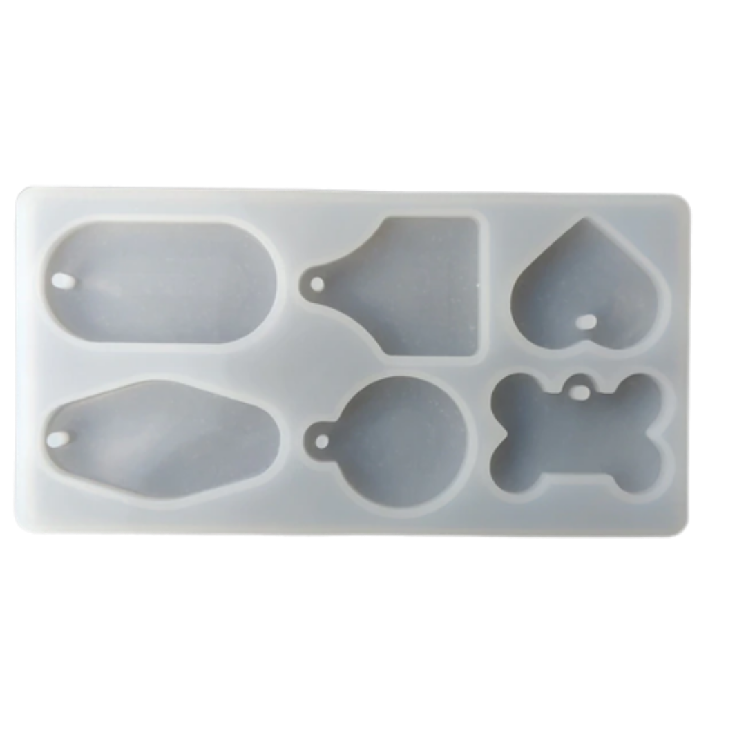 Buy MDF 6 in 1 Pendant and Dog Bone Mould Online in India - The Art Connect