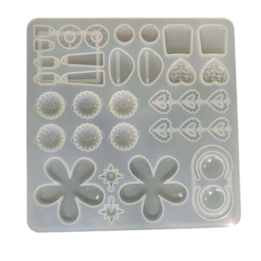 Buy MDF 34 in 1 Jewellery Mould Online in India - The Art Connect