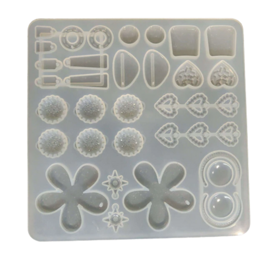Buy MDF 34 in 1 Jewellery Mould Online in India - The Art Connect