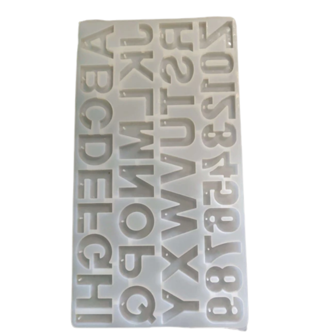 Buy MDF A to Z Alphabets Mould (With Hole) Online in India - The Art Connect