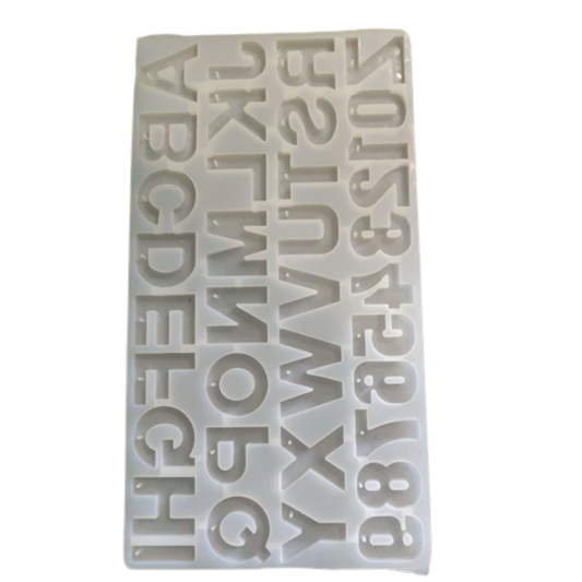 Buy MDF A to Z Alphabets Mould (With Hole) Online in India - The Art Connect