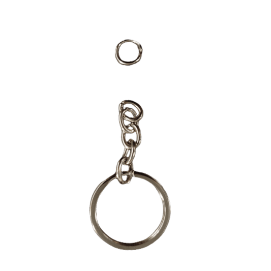 Buy MDF Key Ring Silver (Set of 5) Online in India - The Art Connect