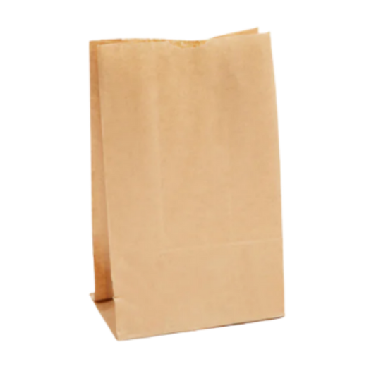 Buy Flat Bottom Kraft Paper Pouch / Grocery Bag (32.5cms*23cms*12.5cms) Online in India -The Art Connect