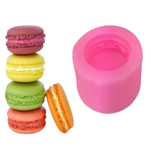 Macaroon Candle Silicone Mould