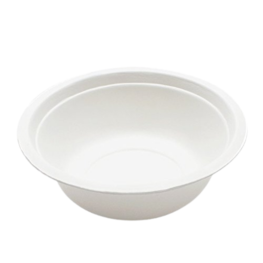 200ml Round Food-Grade Bagasse Bowl (Eco-Friendly, Sustainable, Biodegradable & Compostable)