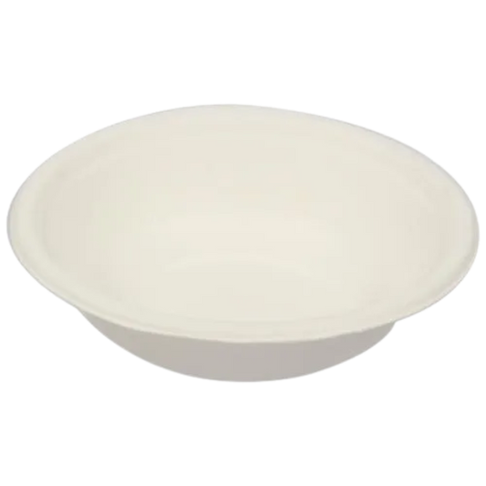 680ml Round Food-Grade Bagasse Bowl (Eco-Friendly, Sustainable, Biodegradable & Compostable)