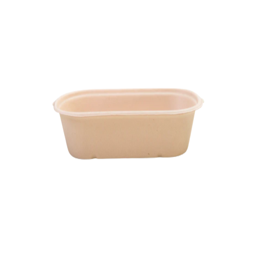 Large Bagasse Takeaway Container (Eco-Friendly, Sustainable, Biodegradable & Compostable)
