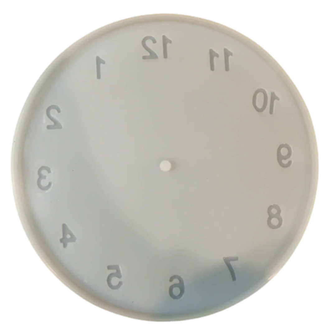 Buy MDF Number Clock Mold Online in India - The Art Connect