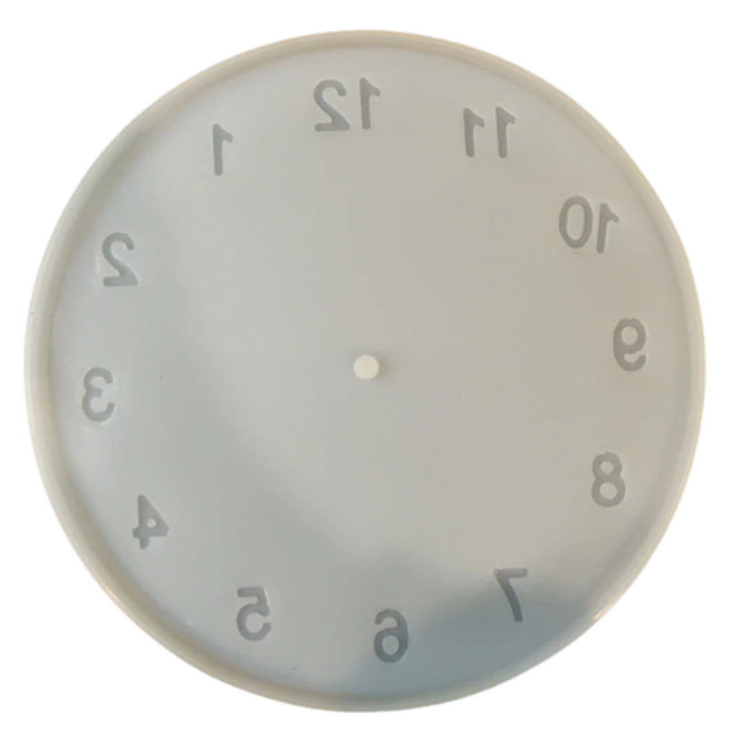 Number Clock Silicone Mould – The Art Connect