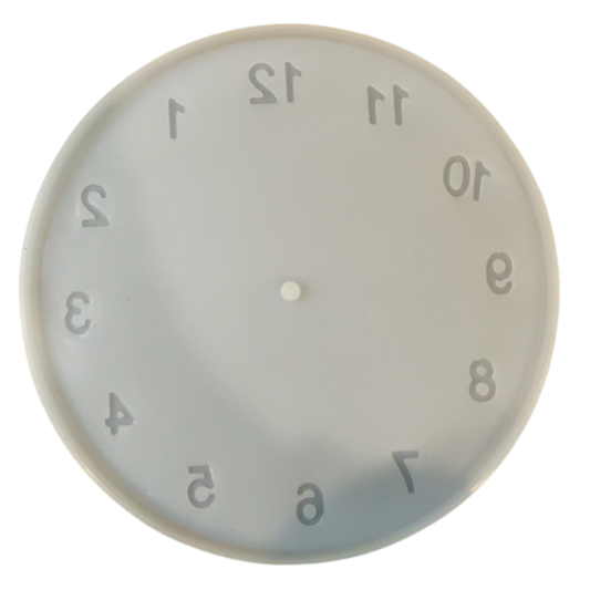 Buy MDF Number Clock Mold Online in India - The Art Connect