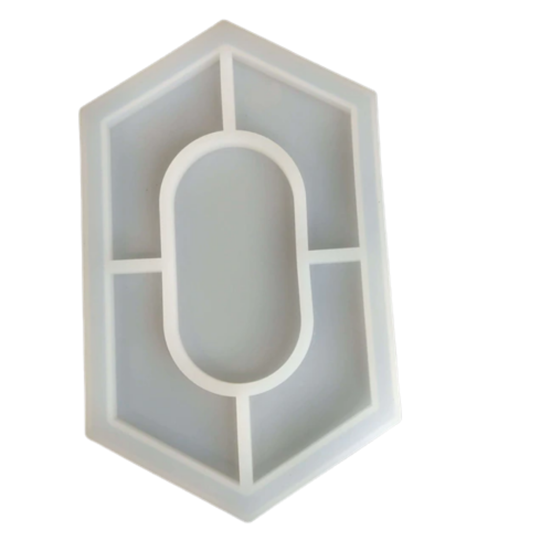 Buy MDF Hexagon Tray Mould Online in India - The Art Connect