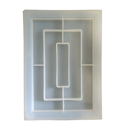 Buy MDF Rectangle Tray with Boundary Mould Online in India - The Art Connect