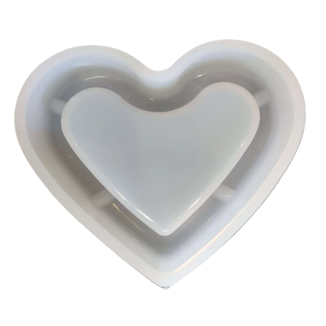 Buy MDF Heart Ash Tray Mould Online in India - The Art Connect