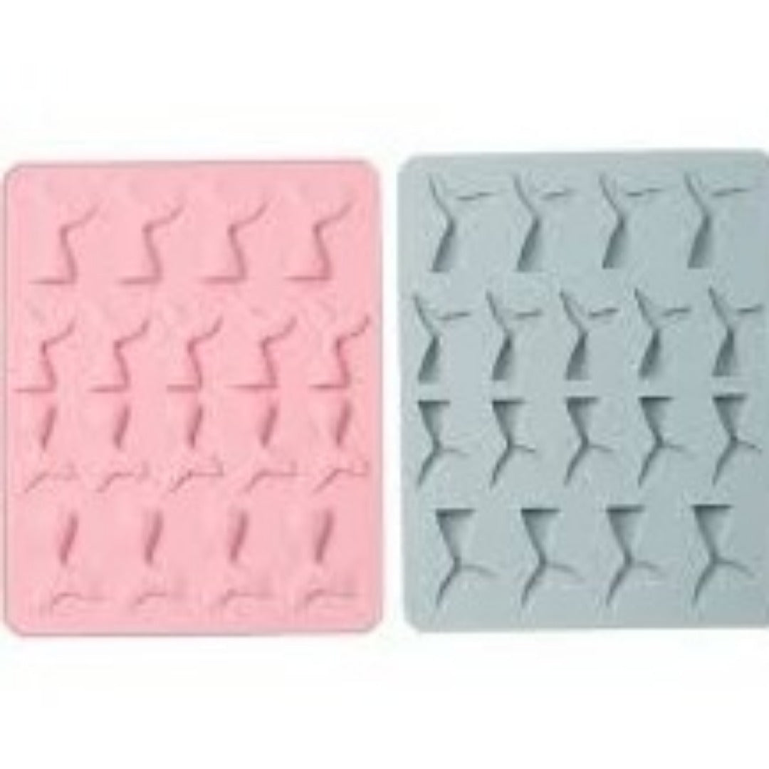 Small Fish Tail Silicone Mould-18 cavities