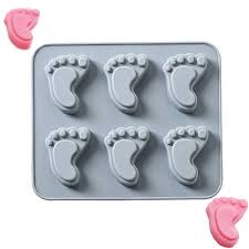 Small Baby Feet Silicone Mould
