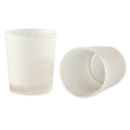Buy Frosted Candle Votive Glass Holder/Container Online in India - The Art Connect