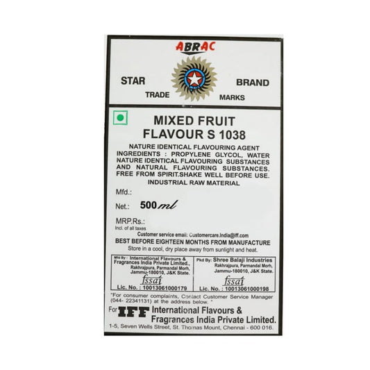 Buy IFF Bush (Flavour S1038m) Mixed Fruit- 500ml Online in India - The Art connect