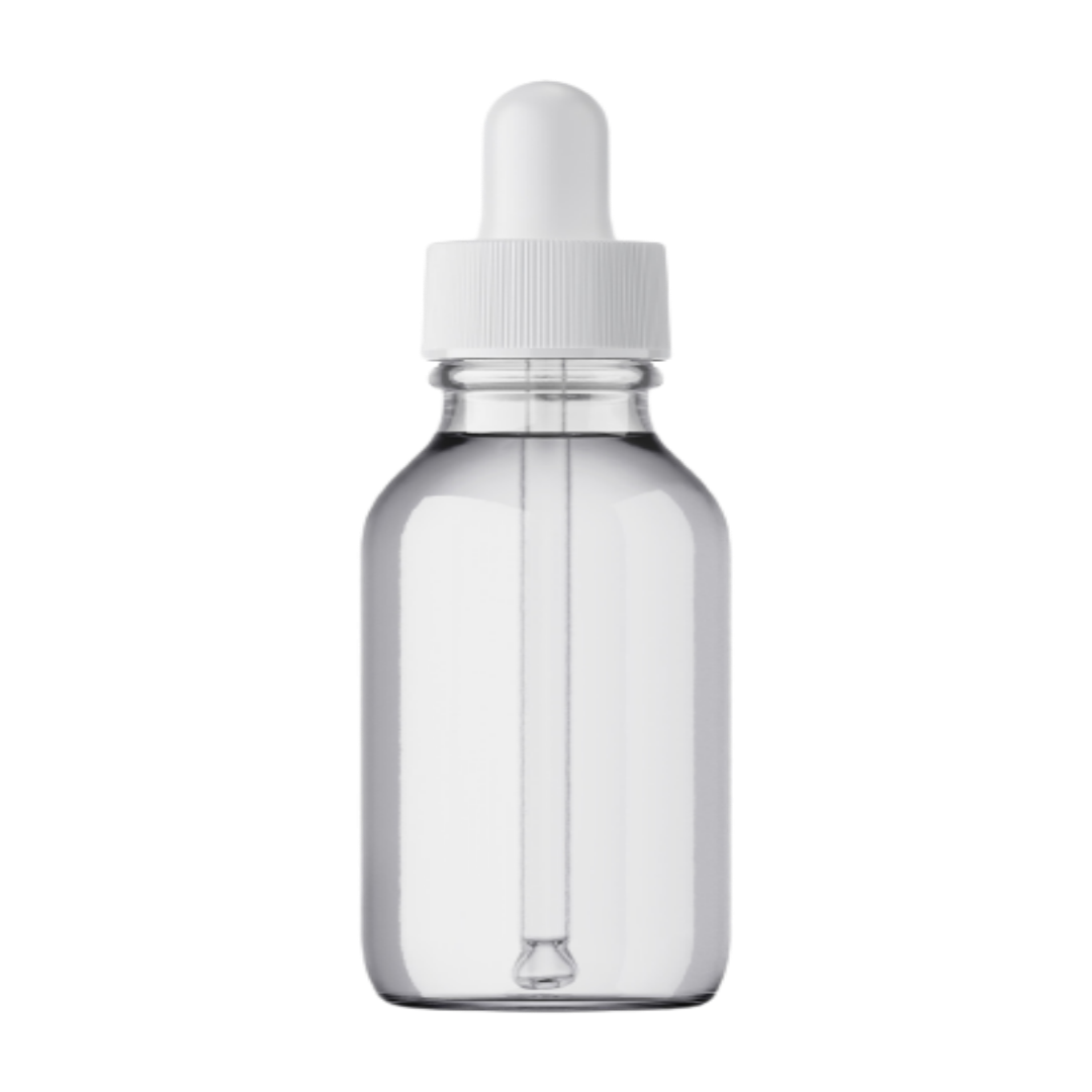 Transparent Glass Dropper Bottle (30ml)